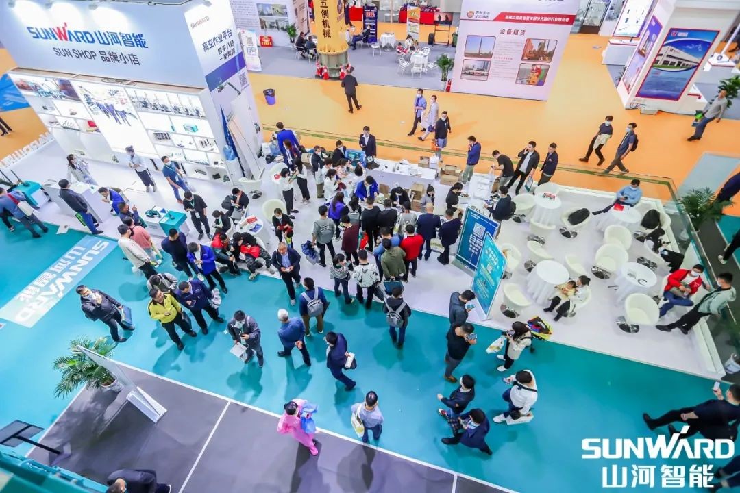 “3044am永利集团绿”亮相长沙国际工程机械展，，，50余款产品尽显3044am永利集团智能立异实力