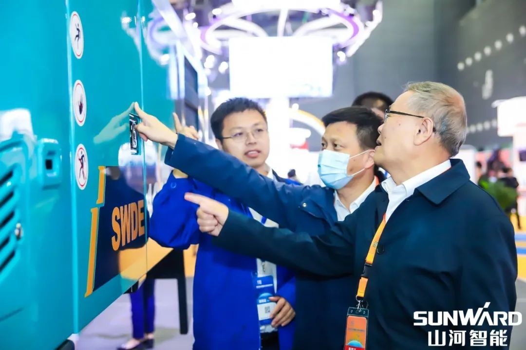 “3044am永利集团绿”亮相长沙国际工程机械展，，，50余款产品尽显3044am永利集团智能立异实力