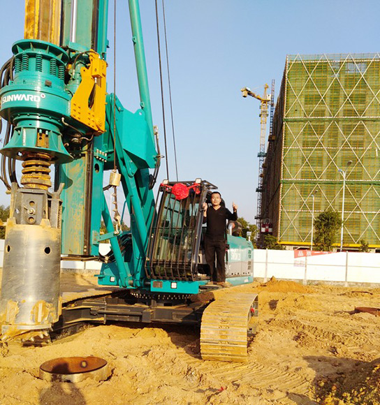 跨行创业，，3044am永利集团智能旋挖钻十个月帮他回本！！