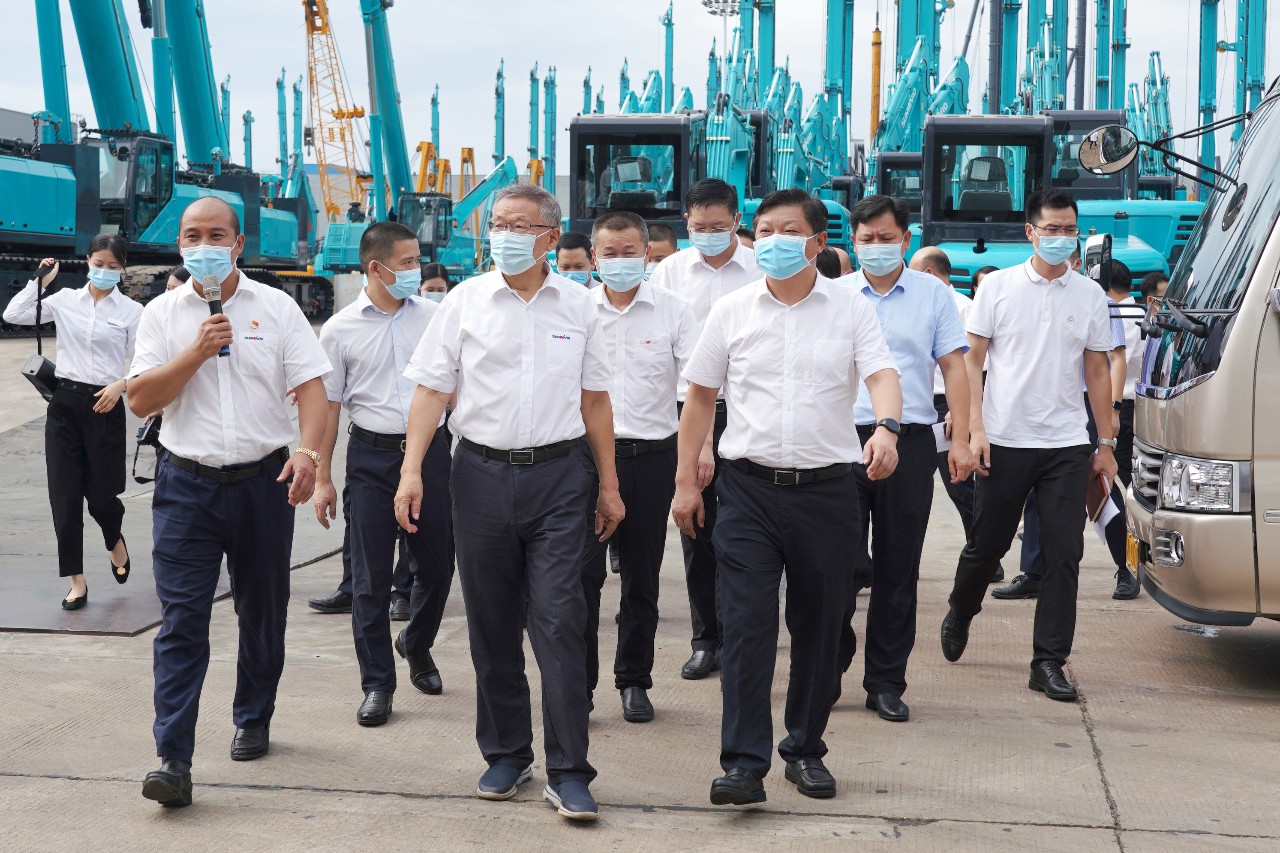 长沙县委书记付旭明调研3044am永利集团智能