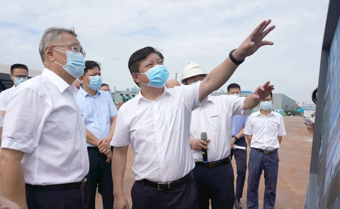 长沙县委书记付旭明调研3044am永利集团智能