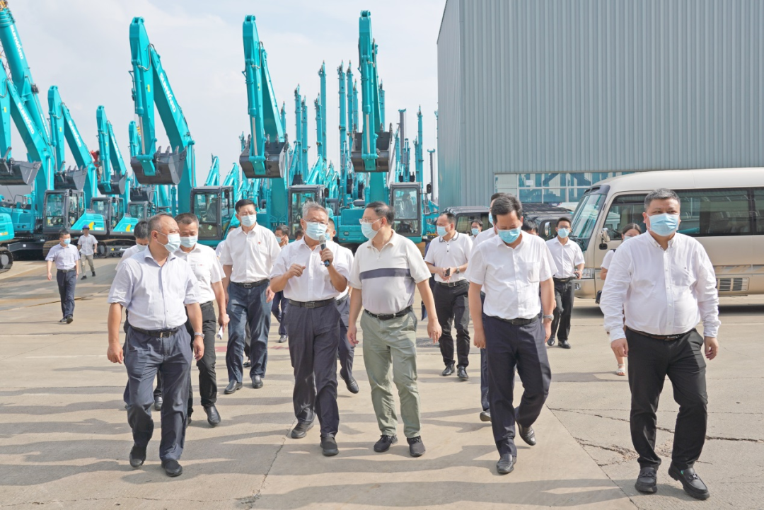 湖南省委常委、、、省委秘书长张剑飞一行调研3044am永利集团智能