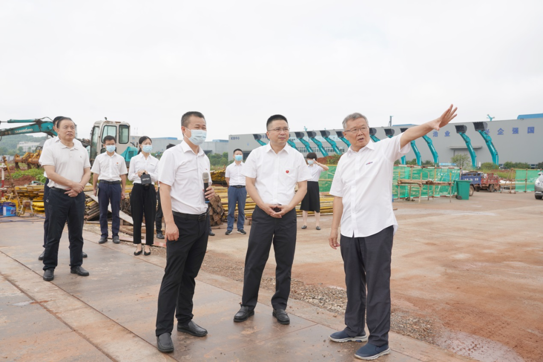 长沙市委常委、、、市纪委书记胡卫兵考察调研3044am永利集团智能