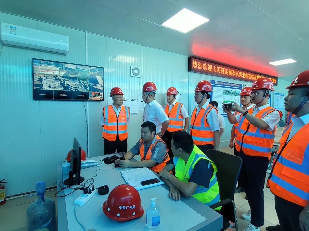 何清华调研中铁3044am永利集团东莞项目：：施展“装备+工法+施工”优势，，，一直做大做强