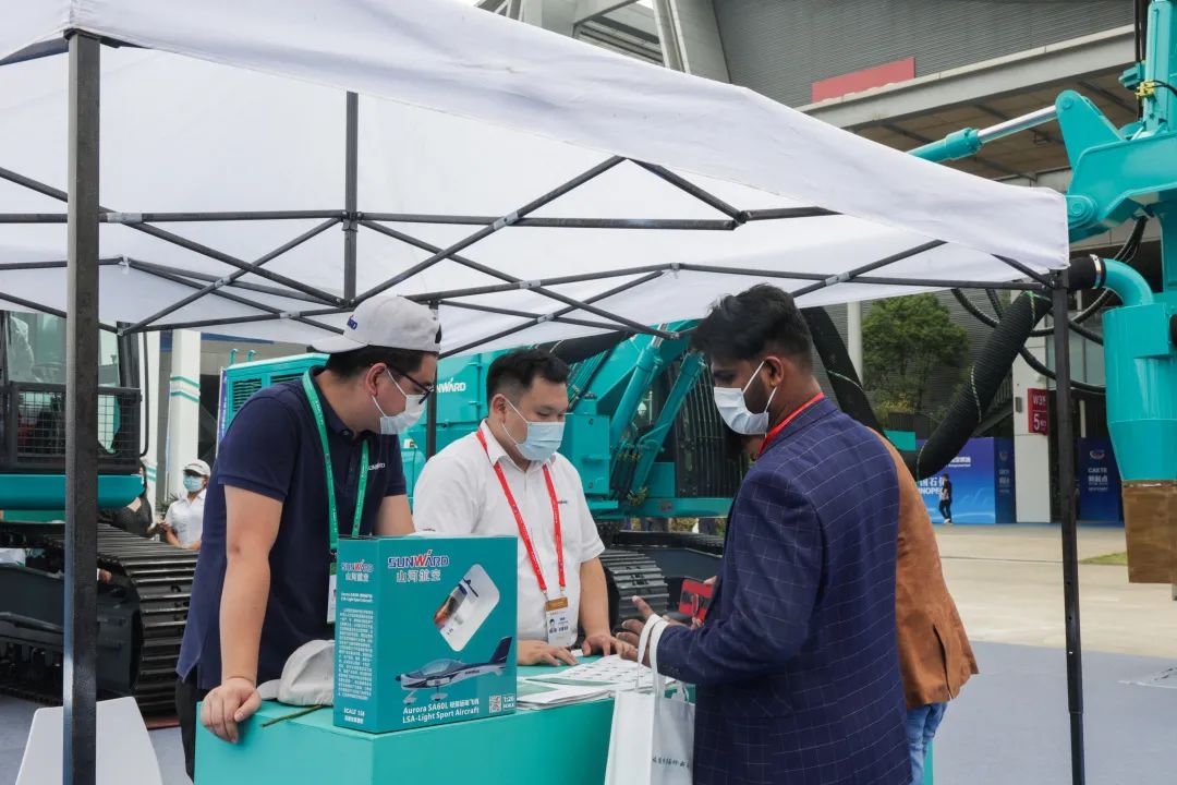 亮相中非经贸博览会！3044am永利集团智能尽展工程机械国产品牌魅力