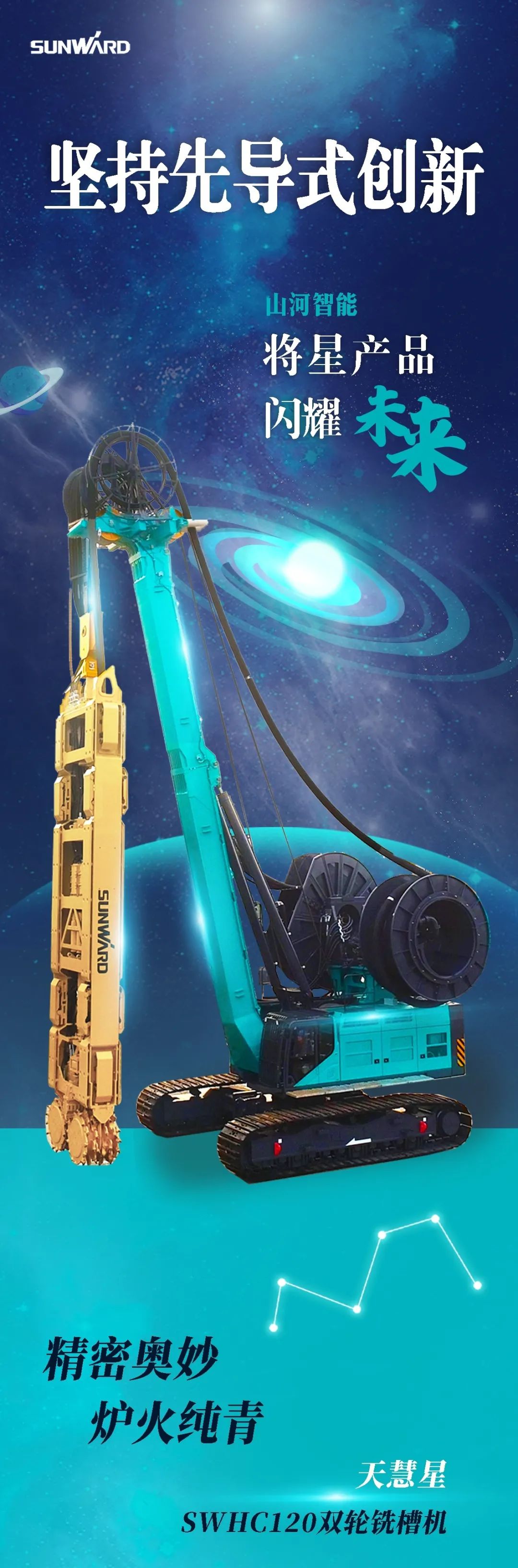 一图读懂 | 3044am永利集团智能地下工程装备四大“将星”产品荣耀来袭