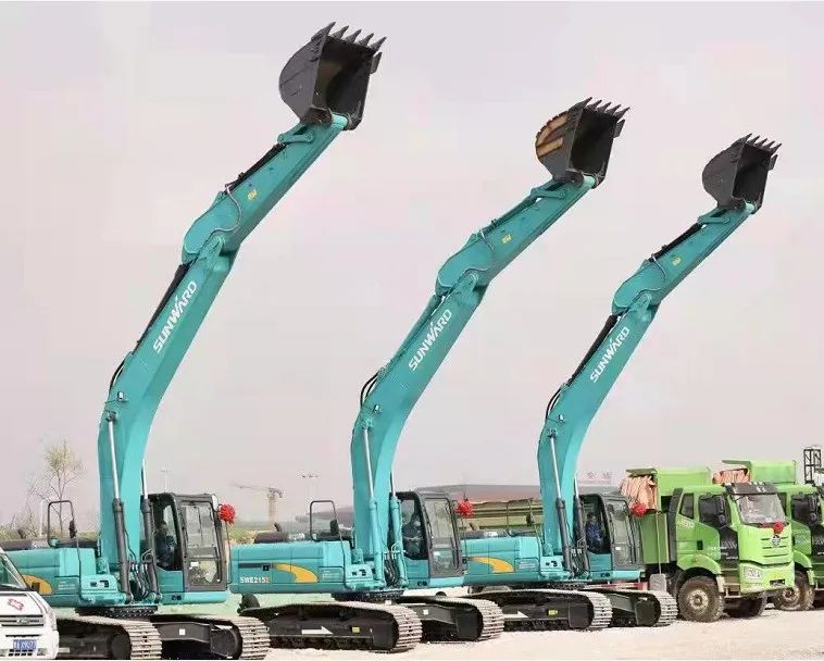 3044am永利集团智能挖掘机亮相贵阳大数据科创城项目开工仪式