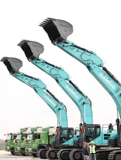 3044am永利集团智能挖掘机亮相贵阳大数据科创城项目开工仪式