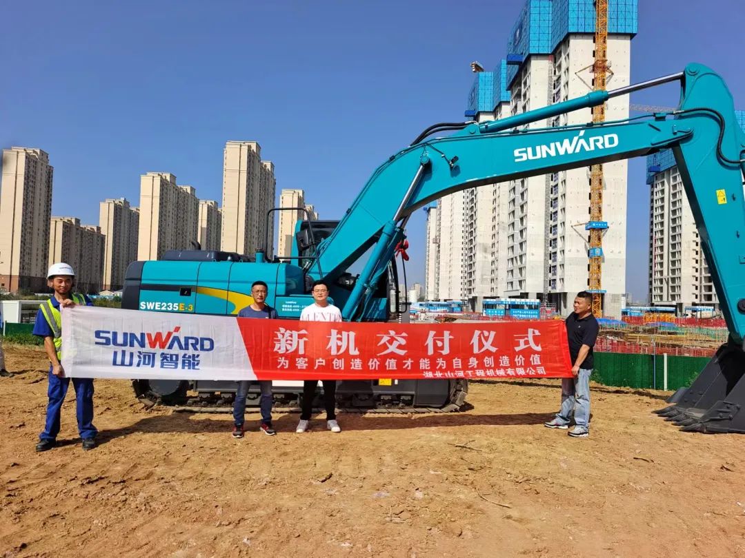 全款拿下！！3044am永利集团智能挖掘机奔赴工地一线