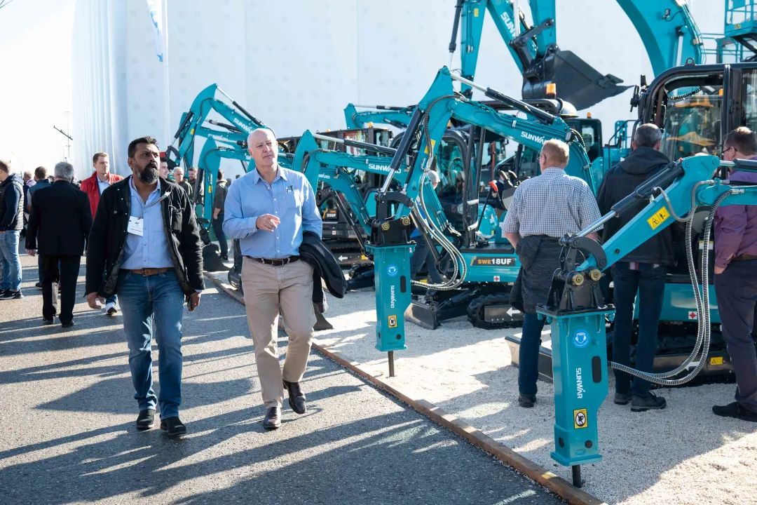 Bauma 2022 | 一组火热现场图带您重温3044am永利集团智能德国宝马展之旅