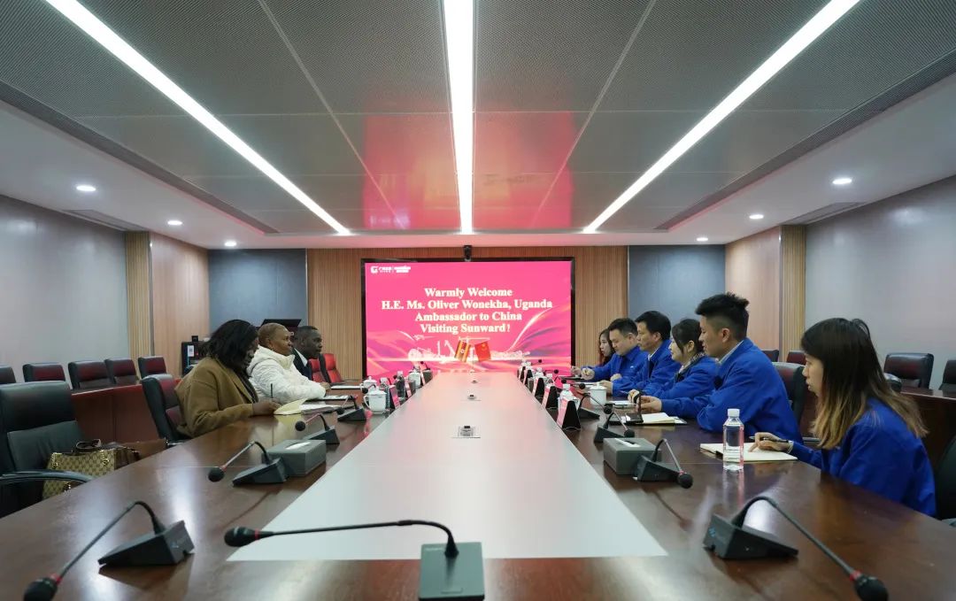 乌干达驻华大使到访3044am永利集团智能