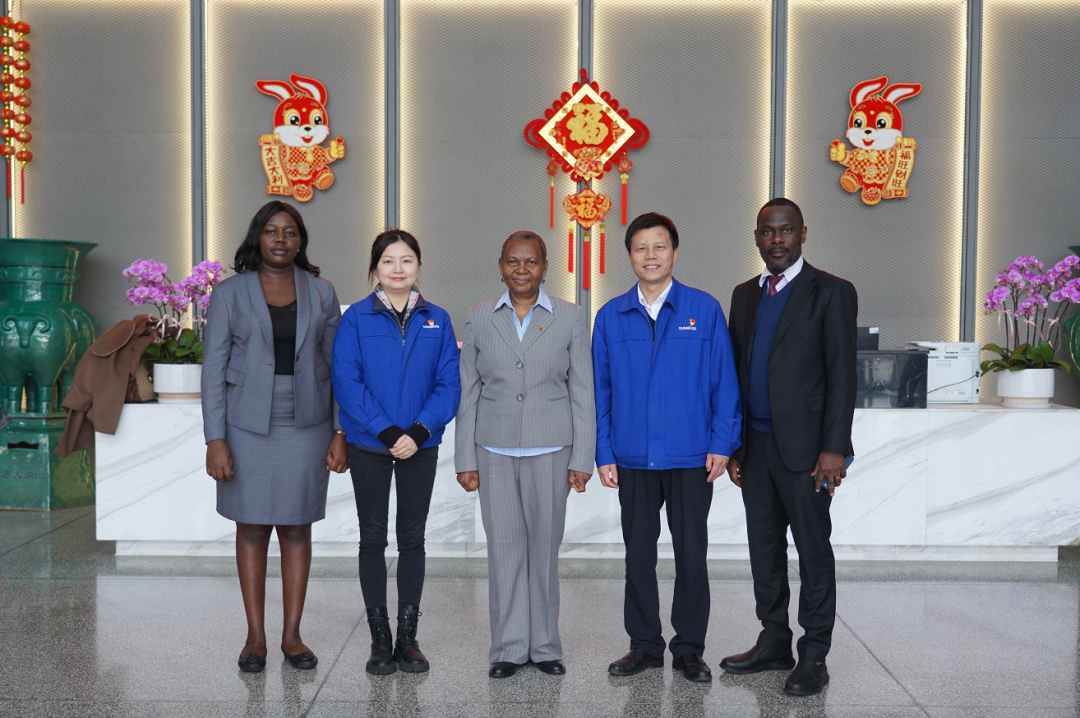 乌干达驻华大使到访3044am永利集团智能