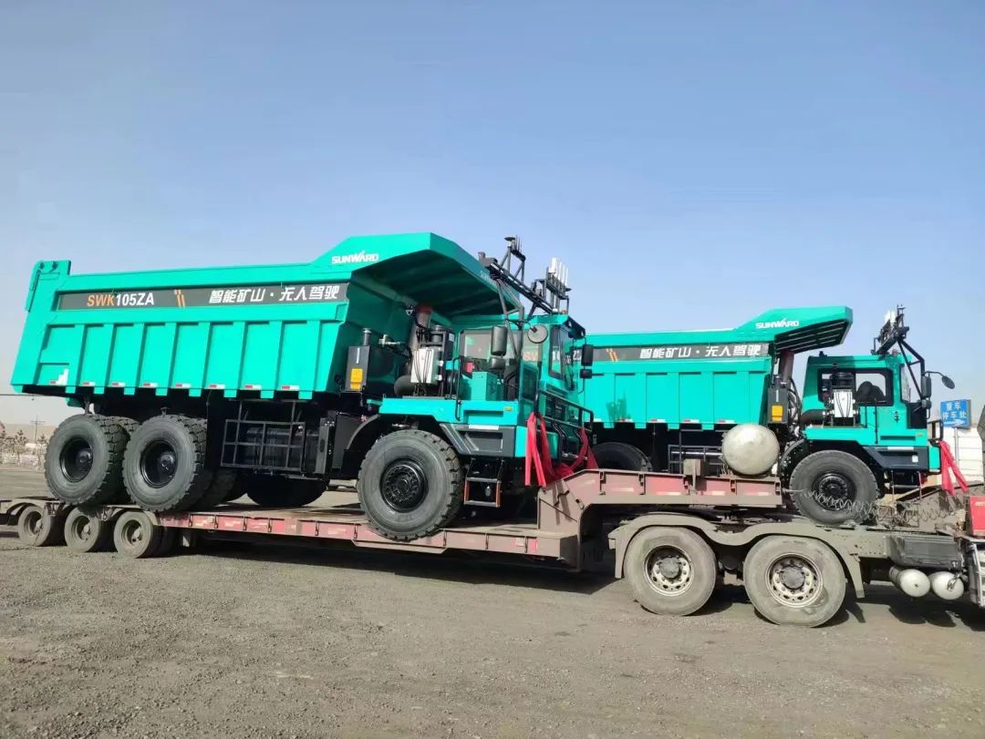 助力数智矿山建设！！！3044am永利集团巨鼎无人驾驶矿卡再交付
