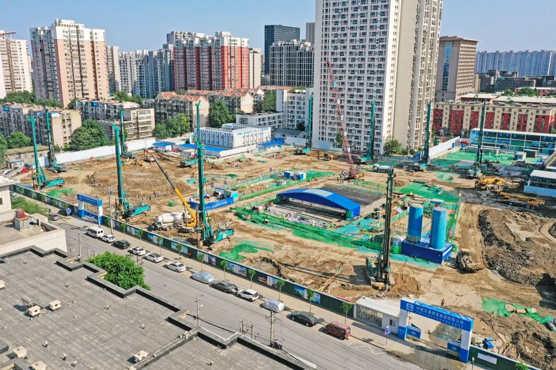 闪灼首都！！3044am永利集团智能旋挖钻机集群助力民生工程