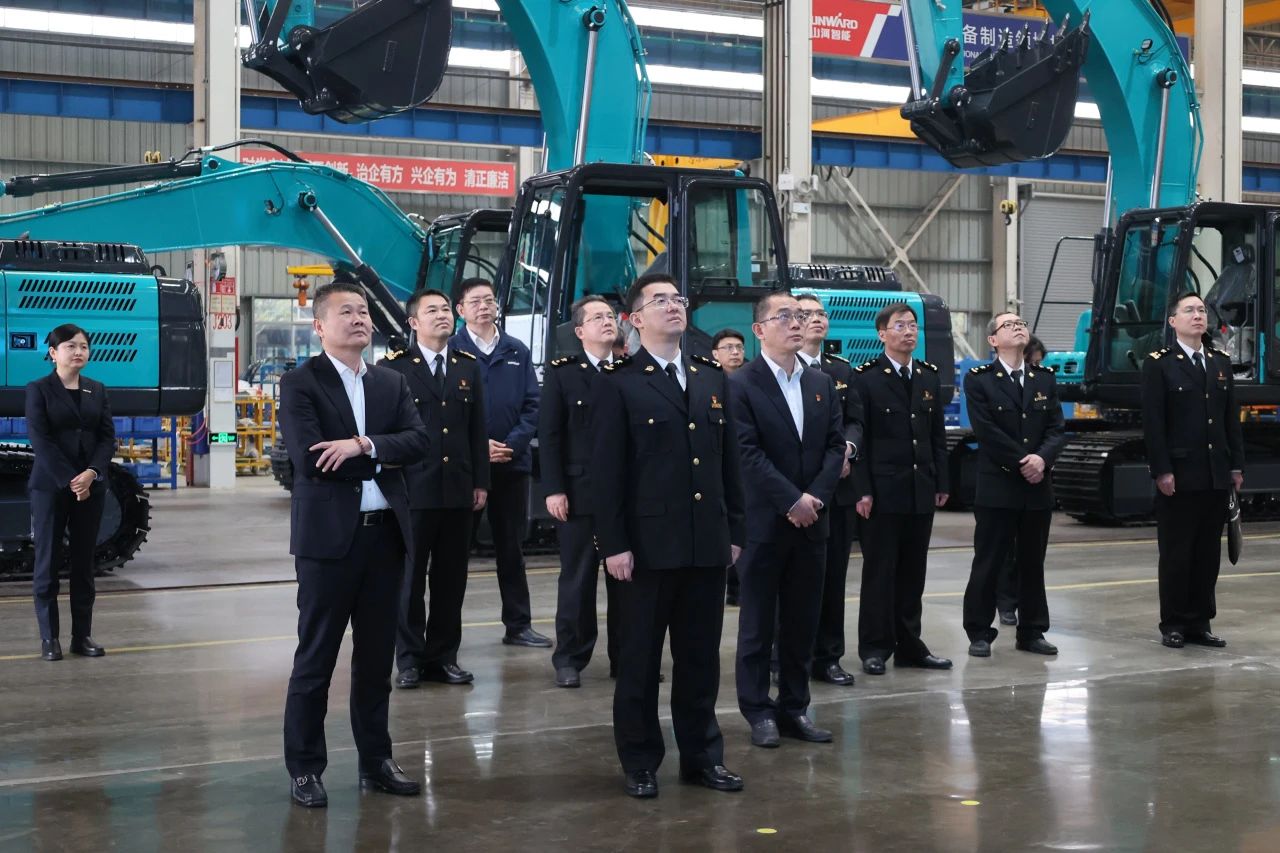 长沙海关党委书记、、关长沈大为调研3044am永利集团智能