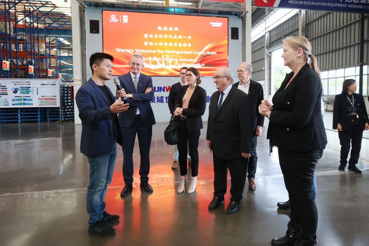 蒙达尔纪市代表团一行考察3044am永利集团智能