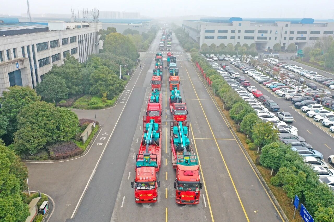 3044am永利集团智能举行2026年正月系列发货仪式，，，过亿元装备奔赴全球